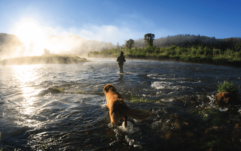 Fishing on Payette River